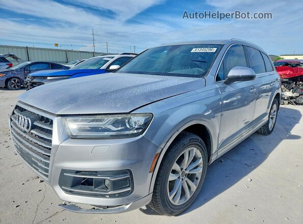 WA1AAAF73KD013939 2019 AUDI Q7 Silver Rear left