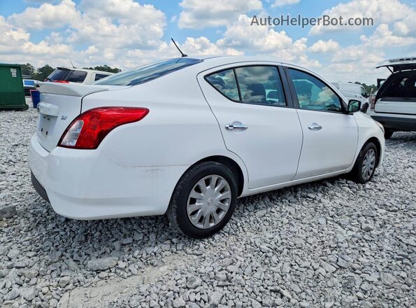 3N1CN7AP4KL878624 2019 NISSAN VERSA White წინა მარჯვენა