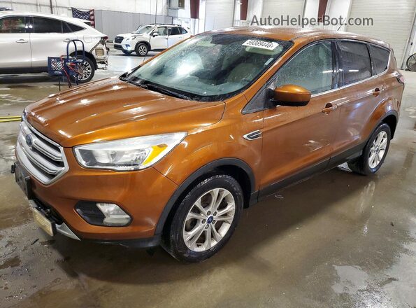 1FMCU0GD5HUC81867 2017 FORD ESCAPE Brown Tył lewy