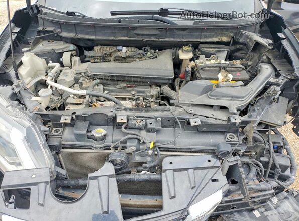 KNMAT2MV8HP512492 2017 NISSAN ROGUE Black Vista de la etiqueta del VIN