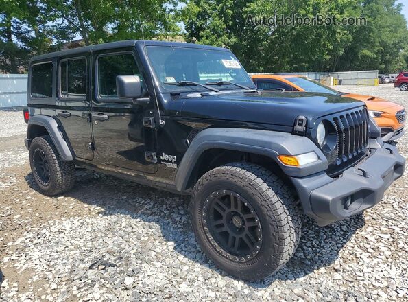 1C4HJXDG1JW289520 2018 JEEP WRANGLER Black Вид спереду