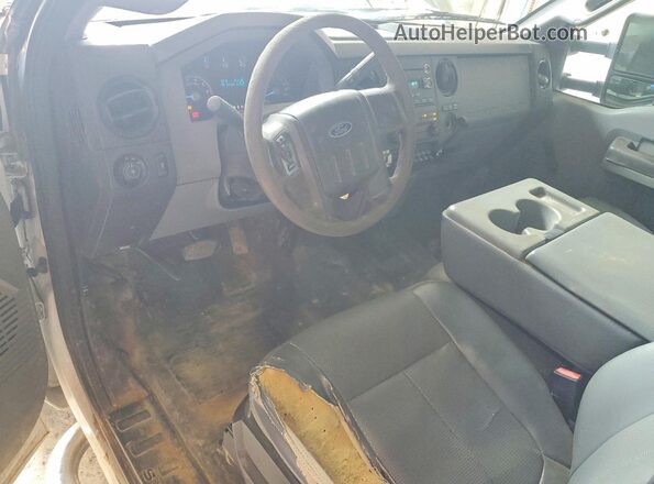 1FT7X2B66GEB97776 2016 FORD F250 White Вид щитка приладів