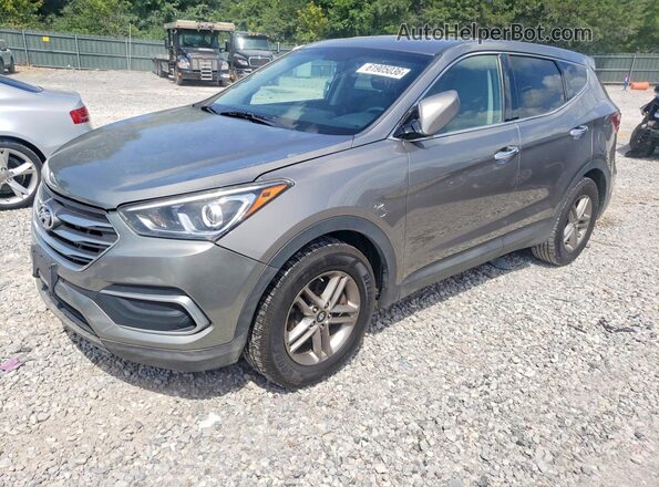5XYZT3LB6JG557830 2018 HYUNDAI SANTA Gray Tył lewy