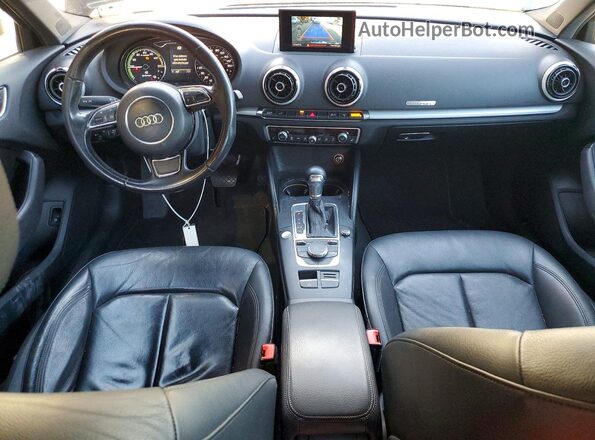 WAUVPBFF6GA092824 2016 AUDI A3 Black Widok zestawu wskaźników