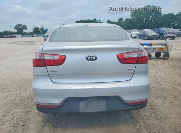 KNADM4A35H6108206 2017 KIA RIO Silver წინა სალონის ხედი