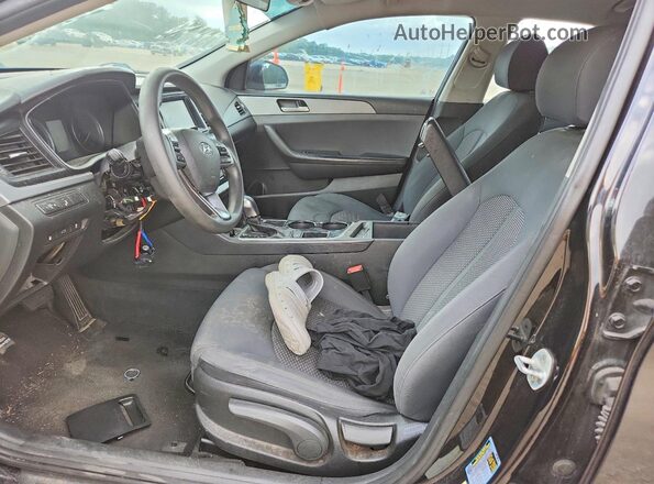 5NPE24AF2KH777098 2019 HYUNDAI SONATA Black Vista del salpicadero