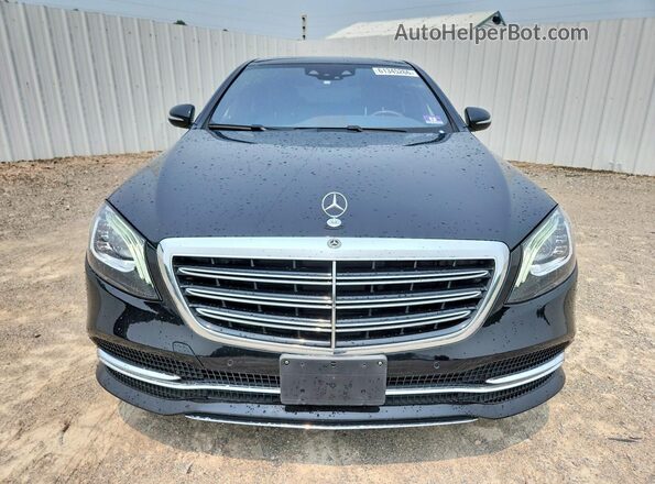WDDUG6EB4KA459223 2019 MERCEDES-BENZ S-CLASS Black უკანა ხედი