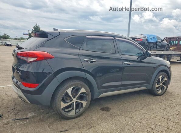 KM8J3CA26HU294873 2017 HYUNDAI TUCSON Черный Передняя правая четверть