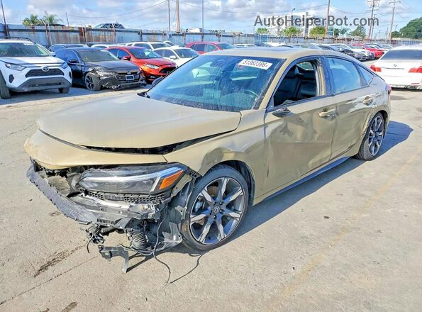 19XFL4H97SE011583 2025 HONDA CIVIC Tan Rear left