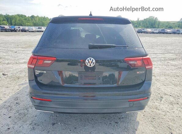 3VV2B7AX9KM036794 2019 VOLKSWAGEN TIGUAN Черный Вид салона спереди
