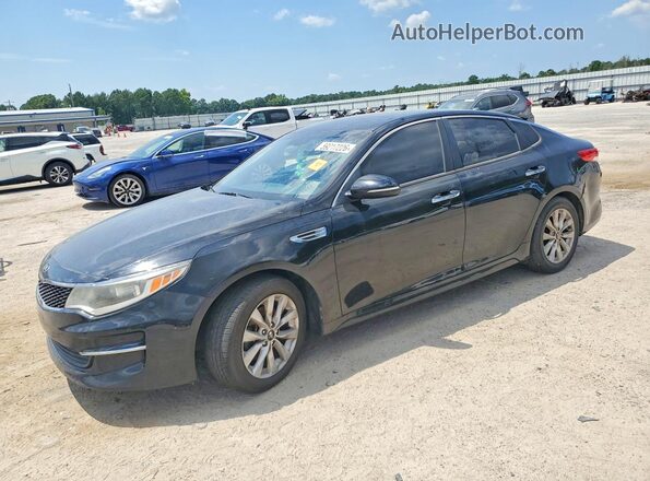 5XXGT4L33HG124793 2017 KIA OPTIMA Black Задня ліва чверть