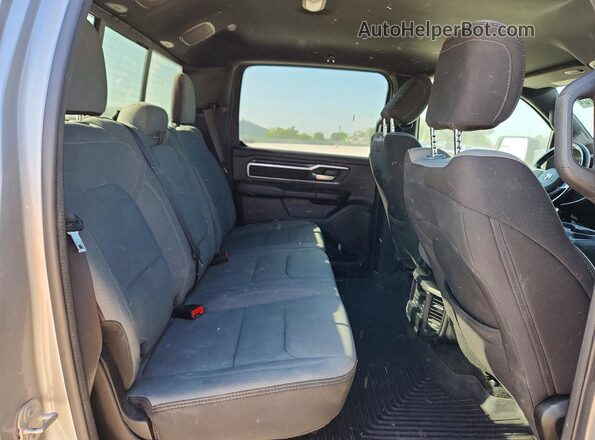 1C6SRFMTXPN593635 2023 RAM 1500 Silver Rear interior view