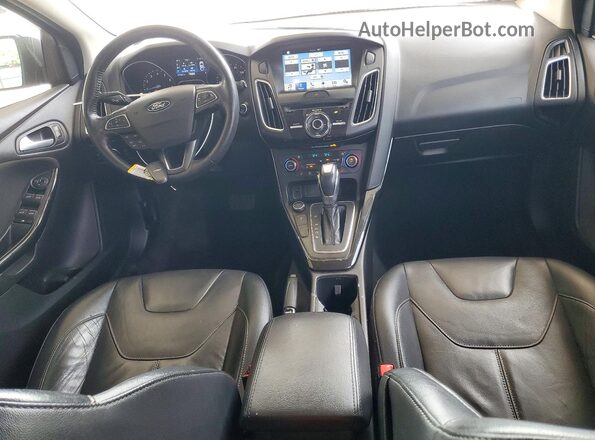 1FADP3N24HL230276 2017 FORD FOCUS Gray Вид щитка приладів