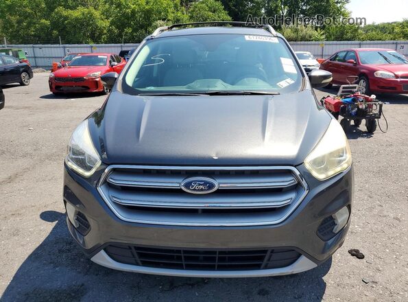 1FMCU9J94HUD90684 2017 FORD ESCAPE Black Вид ззаду
