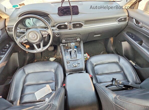 JM3KFBDM7L1842663 2020 MAZDA CX-5 Gray ხელსაწყოთა პანელის ხედი
