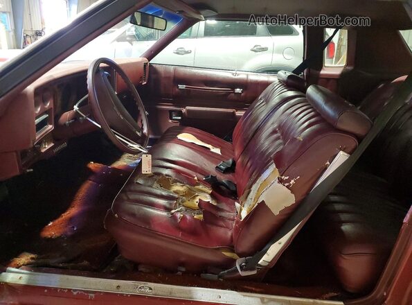 1H57V6B472739 1976 CHEVROLET MONTE CARLO Бордовый Вид панели приборов