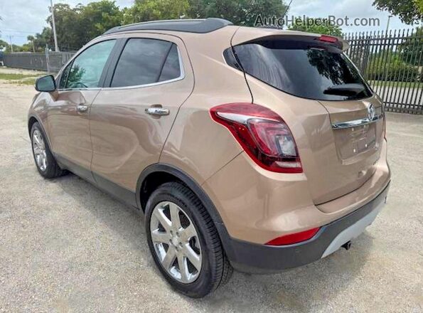 KL4CJCSM3KB734676 2019 BUICK ENCORE Желто-коричневый Задняя правая четверть