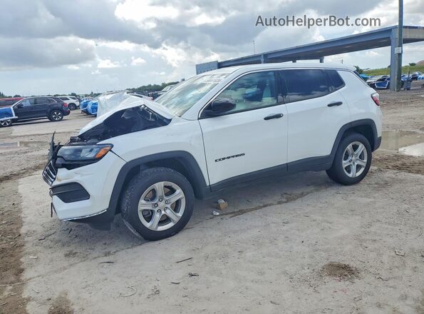 3C4NJDAN8PT507634 2023 JEEP COMPASS White Rear left