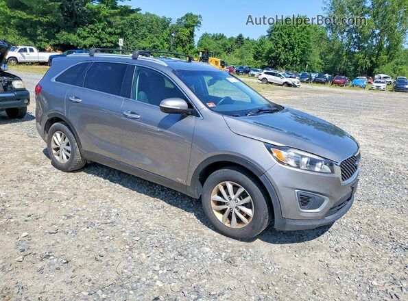 5XYPGDA57HG210967 2017 KIA SORENTO Серый Вид спереди