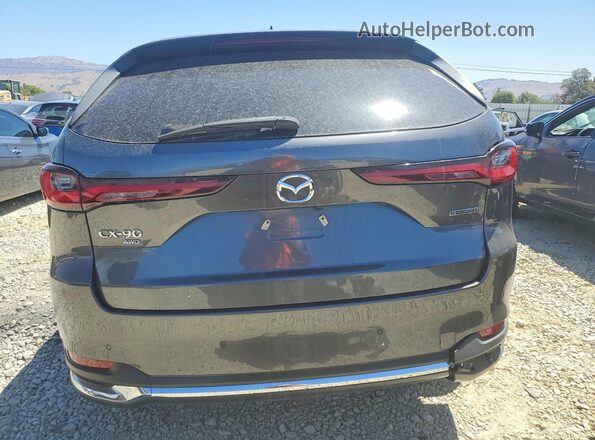 JM3KKEHD5R1176810 2024 MAZDA CX-90 Серый Вид салона спереди
