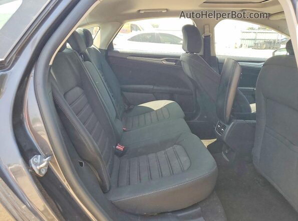3FA6P0HDXLR172849 2020 FORD FUSION Gray Rear interior view