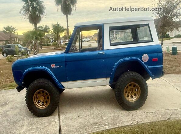 1D37281C0L0 1966 FORD BRONCO Синий 