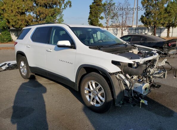 1GNERGKWXKJ124061 2019 CHEVROLET TRAVERSE White Widok z przodu