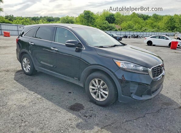 5XYPGDA31KG445368 2019 KIA SORENTO Black Widok z przodu