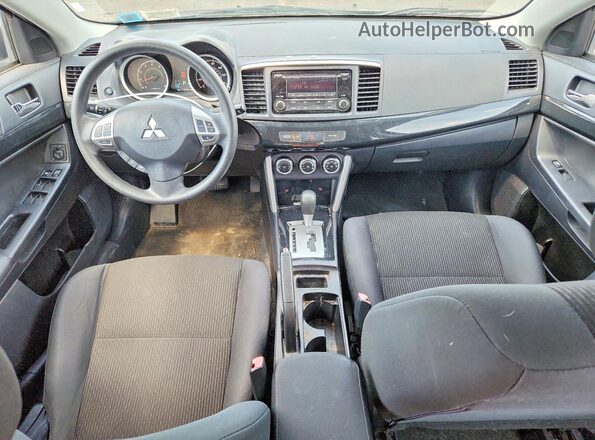 JA32U2FU8GU008027 2016 MITSUBISHI LANCER Black Instrument cluster view