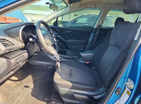 4S3GTAC67K3716374 2019 SUBARU IMPREZA Blue Vista del salpicadero