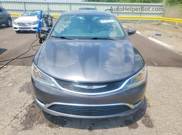1C3CCCAB4GN186973 2016 CHRYSLER 200 Gray Rear view