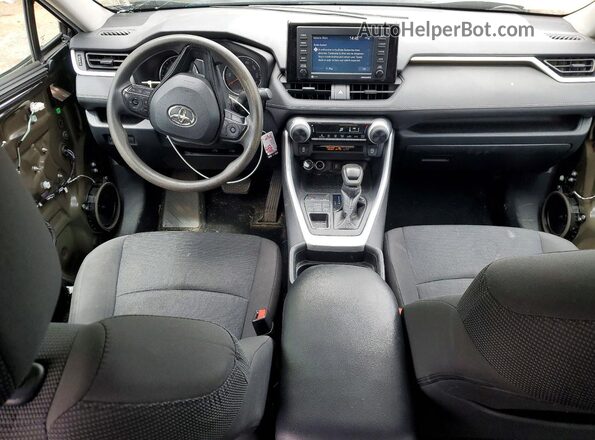 2T3F1RFV1LW116113 2020 TOYOTA RAV4 Black ხელსაწყოთა პანელის ხედი