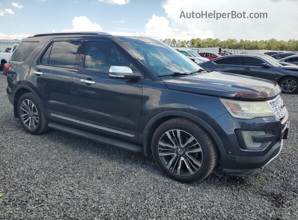 1FM5K8HT0HGA97650 2017 FORD EXPLORER Серый Вид спереди