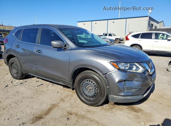 KNMAT2MT3JP549034 2018 NISSAN ROGUE Gray Widok z przodu