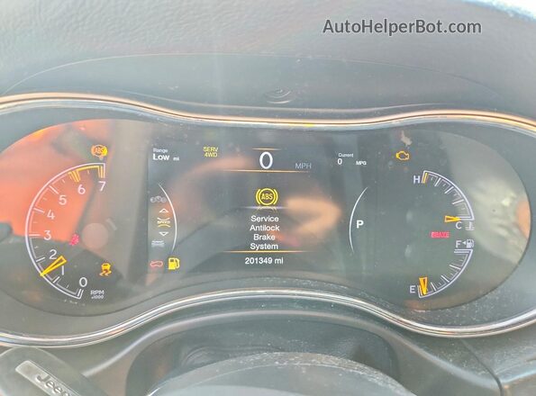 1C4RJFBT9JC223183 2018 JEEP CHEROKEE Black Vista de los asientos traseros