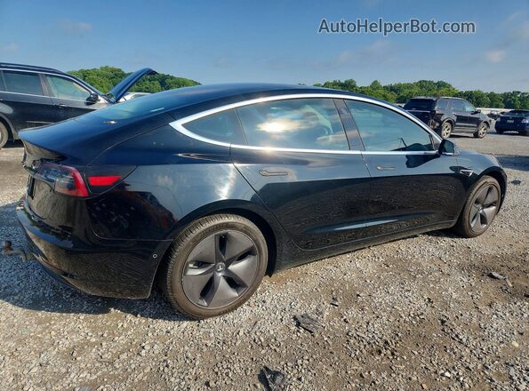 5YJ3E1EA5KF325138 2019 TESLA MODEL 3 Черный Передняя правая четверть