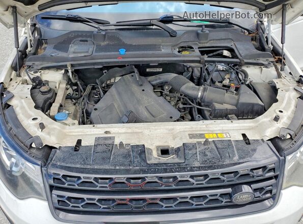 SALCR2BG1HH696690 2017 LAND ROVER DISCOVERY Белый Вид наклейки с VIN-кодом