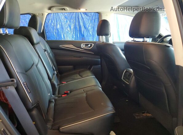 5N1DL0MMXKC528843 2019 INFINITI QX60 Black Vista interior trasera