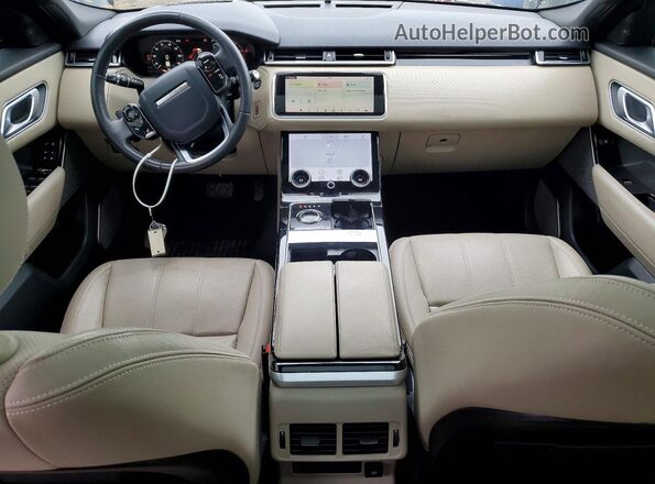 SALYB2EX6LA267679 2020 LAND ROVER RANGE Blue Вид щитка приладів