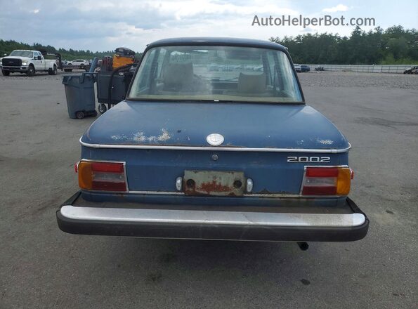 4228796 1974 BMW UK Blue Вид ззаду