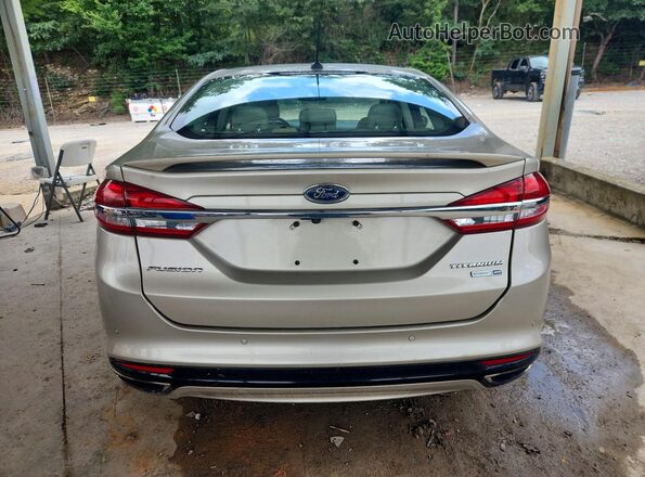 3FA6P0D94JR262982 2018 FORD FUSION Tan Widok wnętrza z przodu