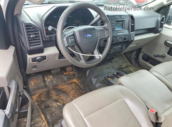 1FTMF1C87HKE46332 2017 FORD F150 Белый Вид щитка приборов