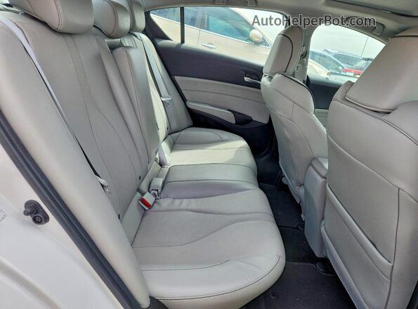19UDE2F71LA009163 2020 ACURA ILX White უკანა სალონის ხედი
