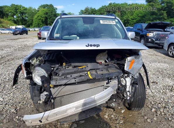 ZACNJBBB2KPK28220 2019 JEEP RENEGADE Silver Widok z tyłu