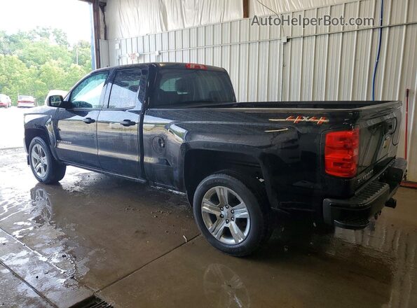 1GCVKPEC5JZ222106 2018 CHEVROLET SILVERADO Black Rear right