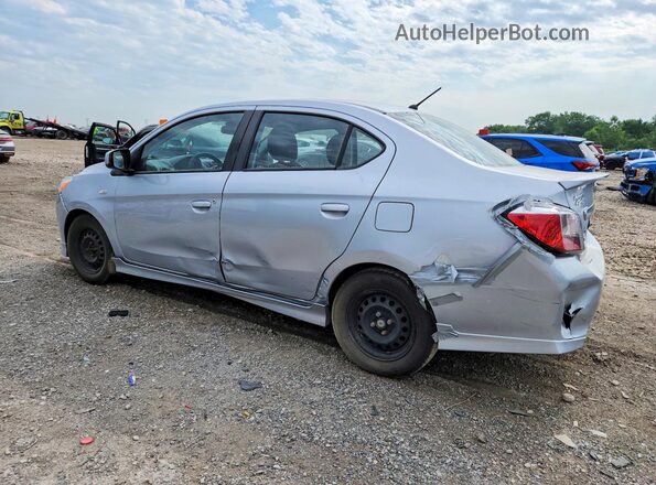 ML32FUFJ8NHF09248 2022 MITSUBISHI MIRAGE Silver Trasero derecho