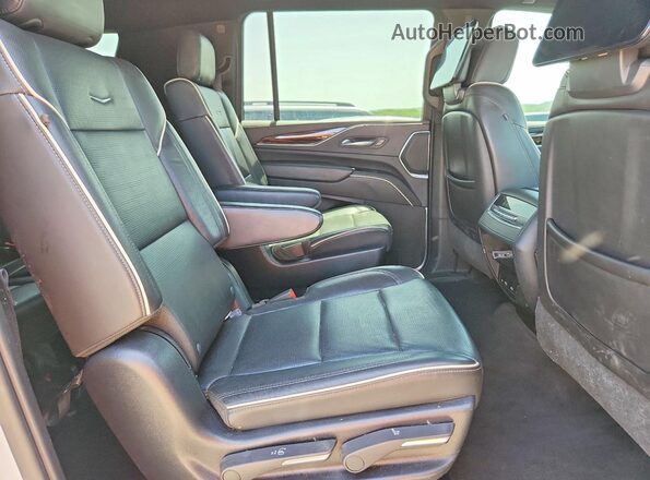 1GYS3KKL5MR388258 2021 CADILLAC ESCALADE White Widok komory silnika