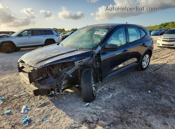 1FMCU0F65MUA98000 2021 FORD ESCAPE Blue Задня ліва чверть