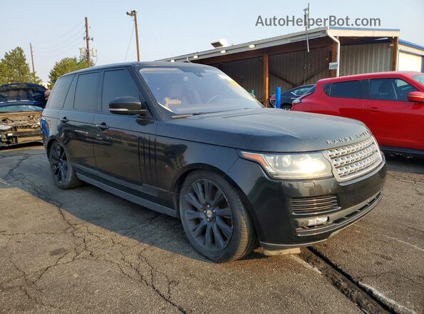 SALGS2EF2GA306177 2016 LAND ROVER RANGE ROVER Black წინა ხედი