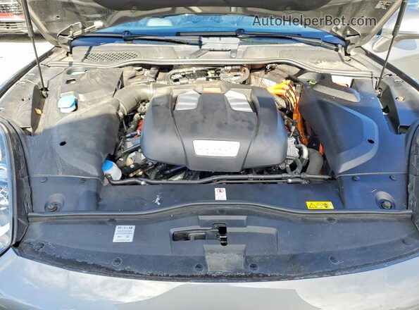 WP1AE2A21GLA17348 2016 PORSCHE CAYENNE Gray Widok naklejki z numerem VIN